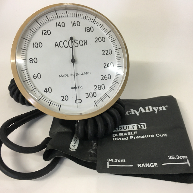 BLOOD PRESSURE, Gauge & Cuff